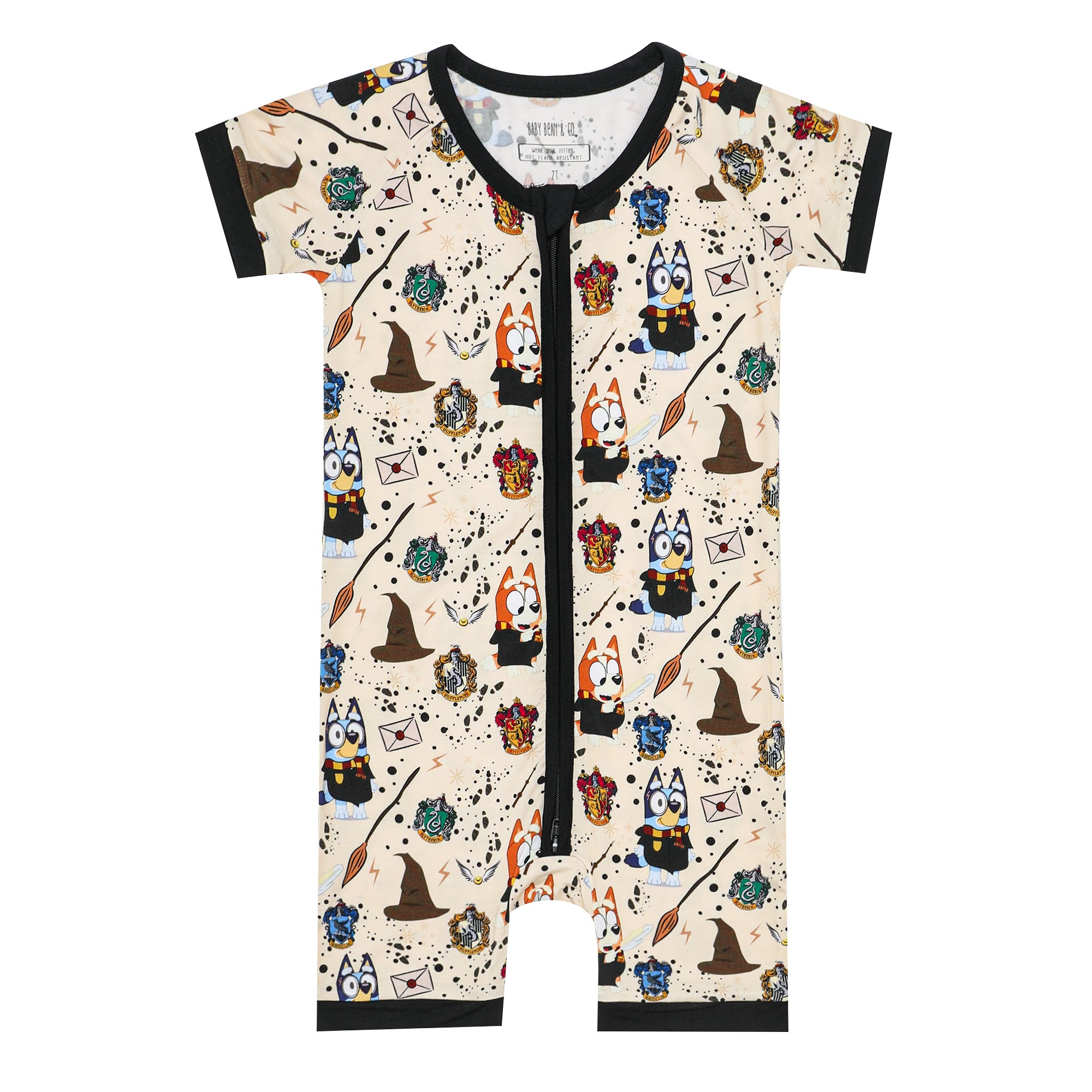 Magical Heelers Shortie Romper