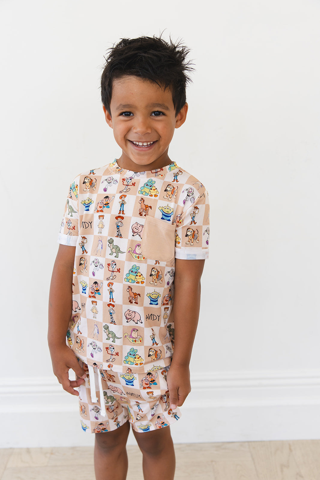 Andy Pocket Tee Short Set