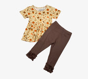 Hey Pumpkin Peplum Top