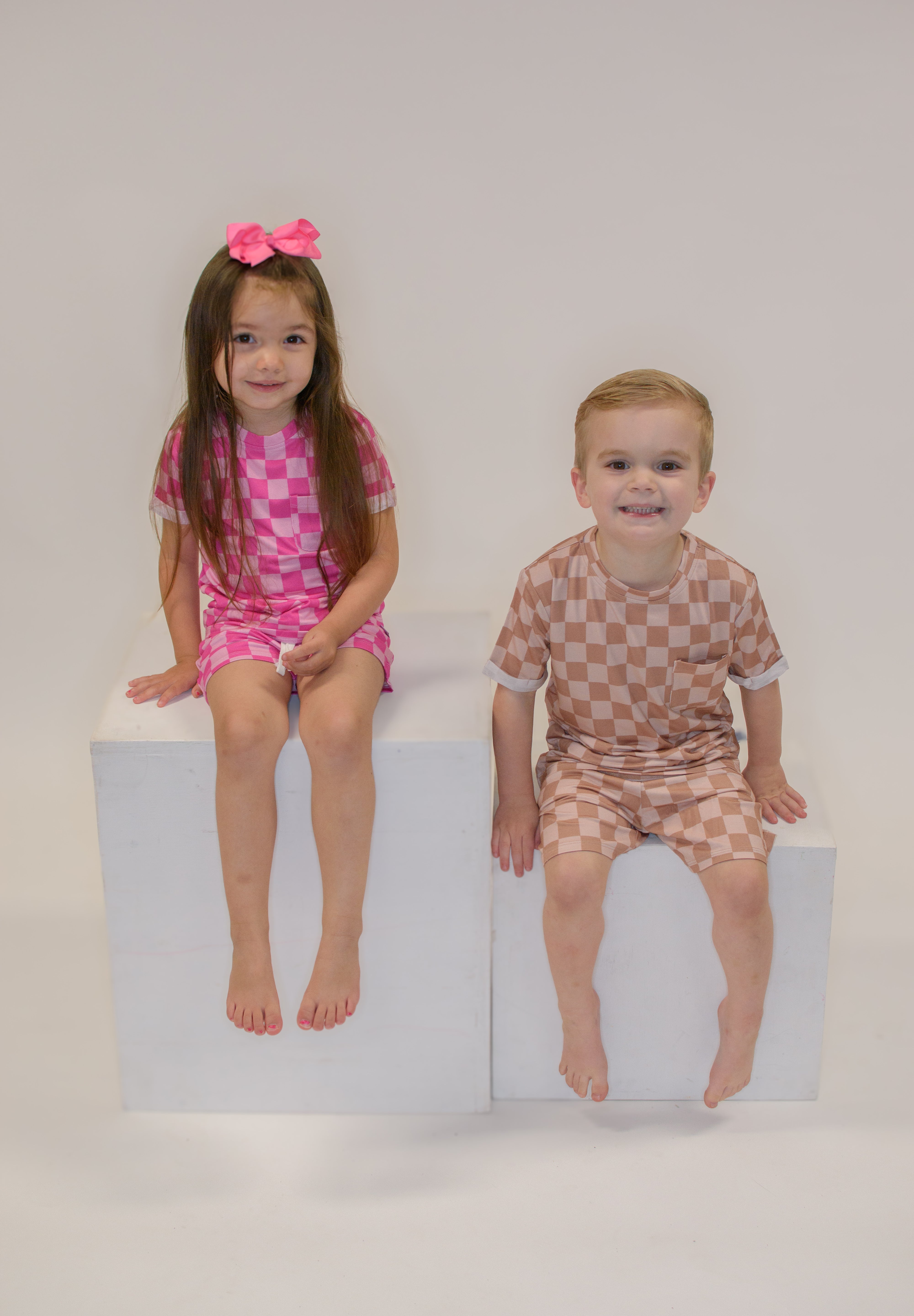 Louis Chex Short Set