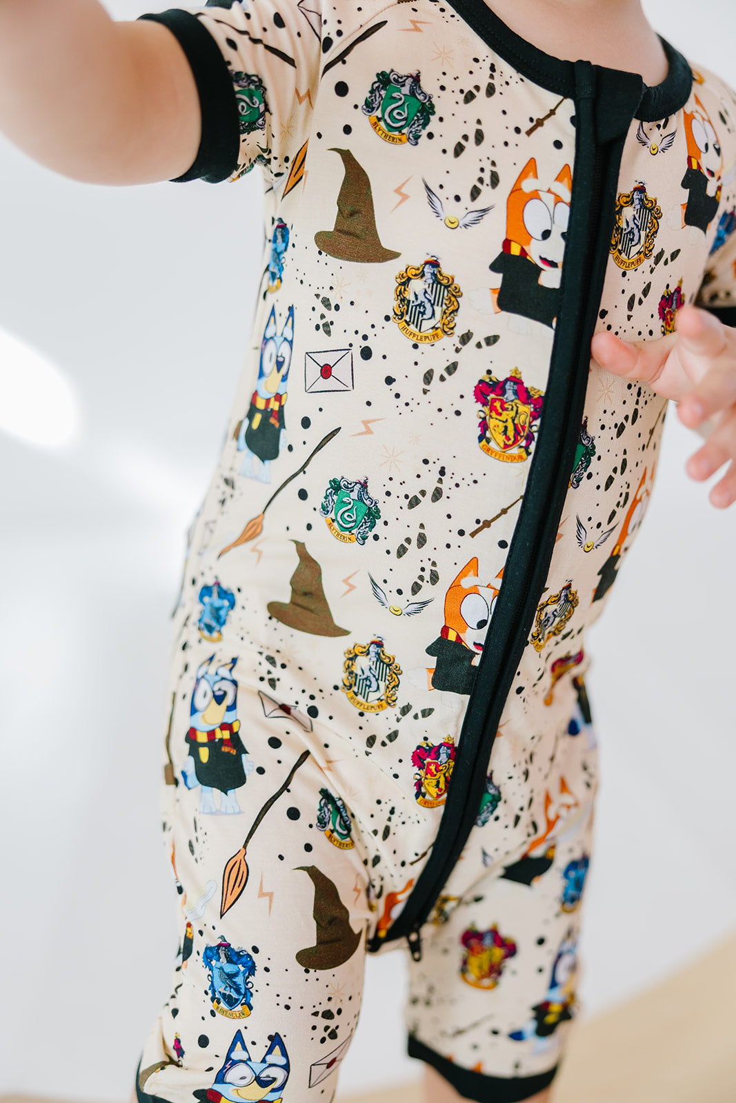 Magical Heelers Shortie Romper