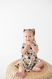 Magical Heelers Ruffled Dress