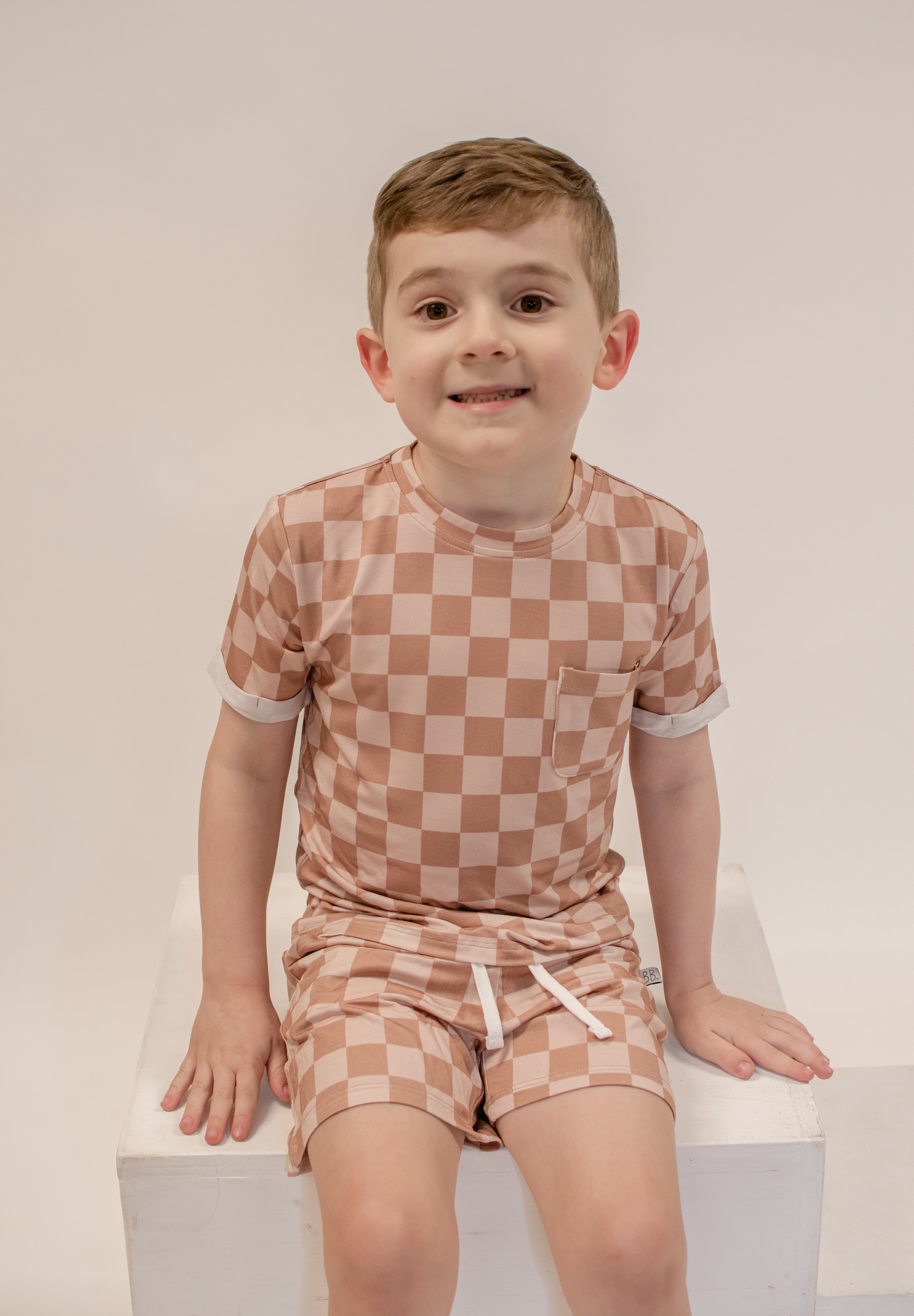 Louis Chex Short Set