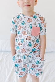 Little Guppies Pocket Tee Short Set