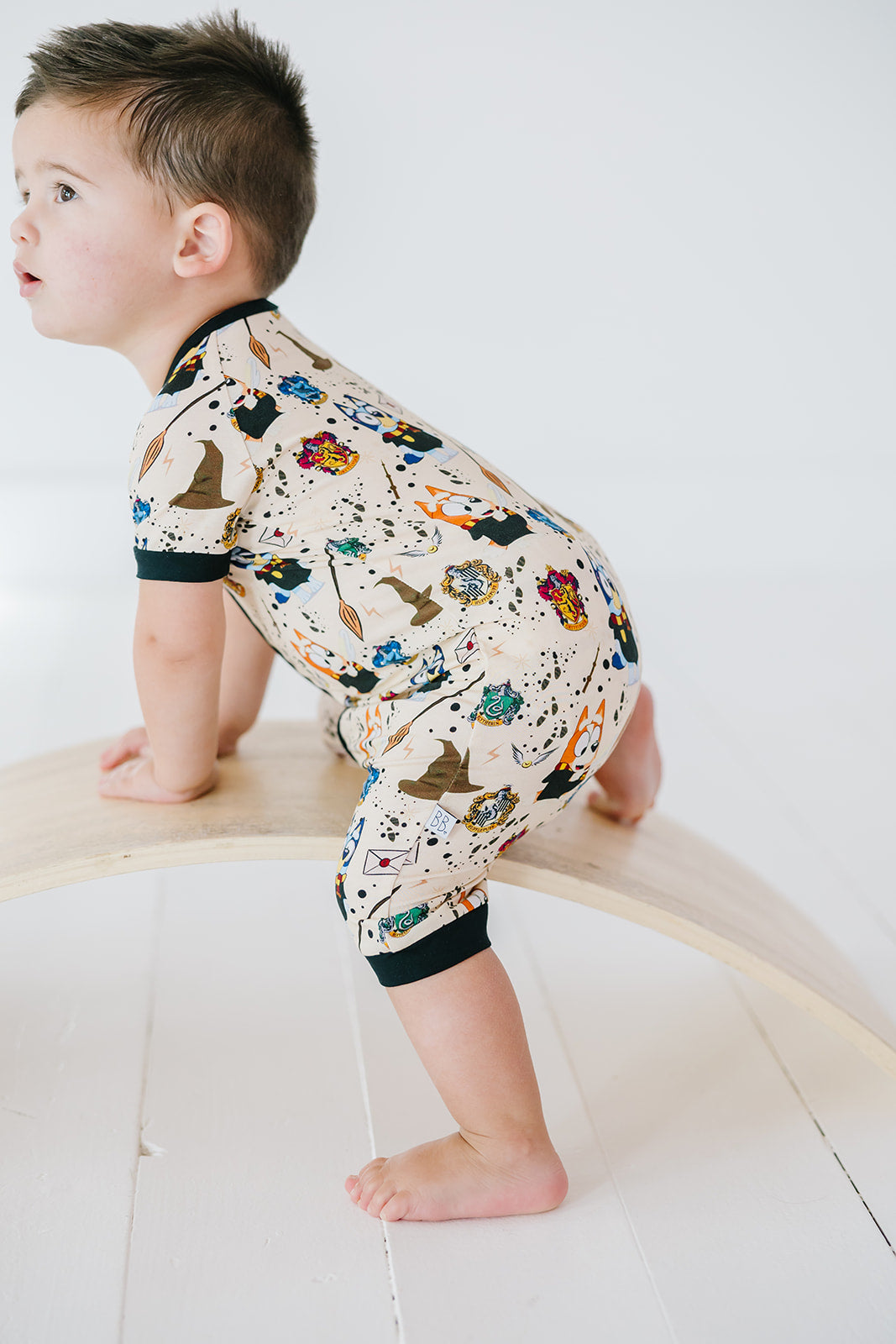 Magical Heelers Shortie Romper