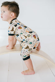 Magical Heelers Shortie Romper