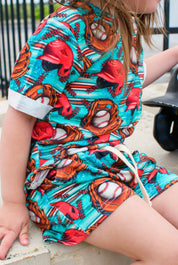 Little Slugger Baseball Pocket Tee & Short Set