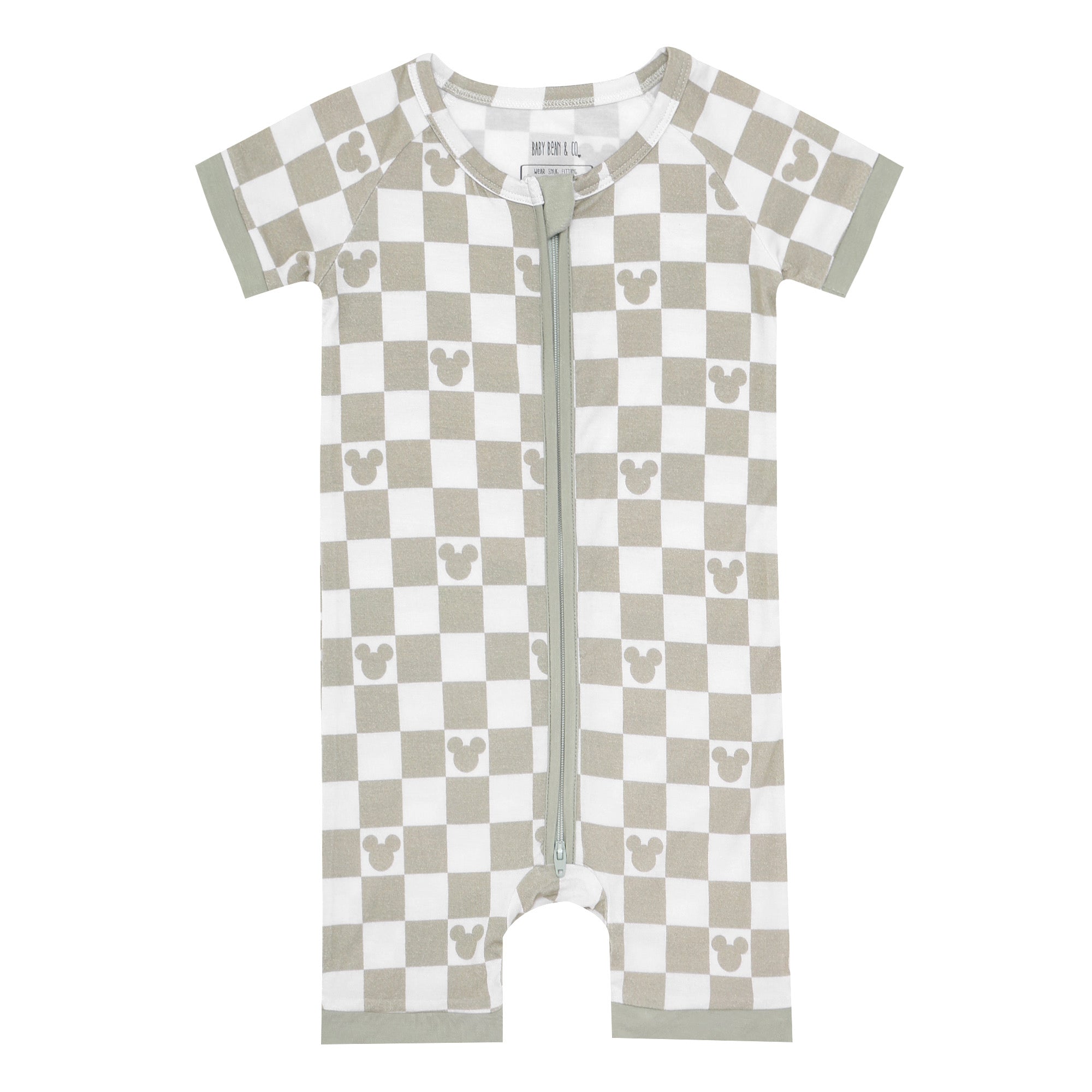 Sage Mouse Shortie Romper