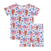 Red White & MOO Short Sleeve Sets