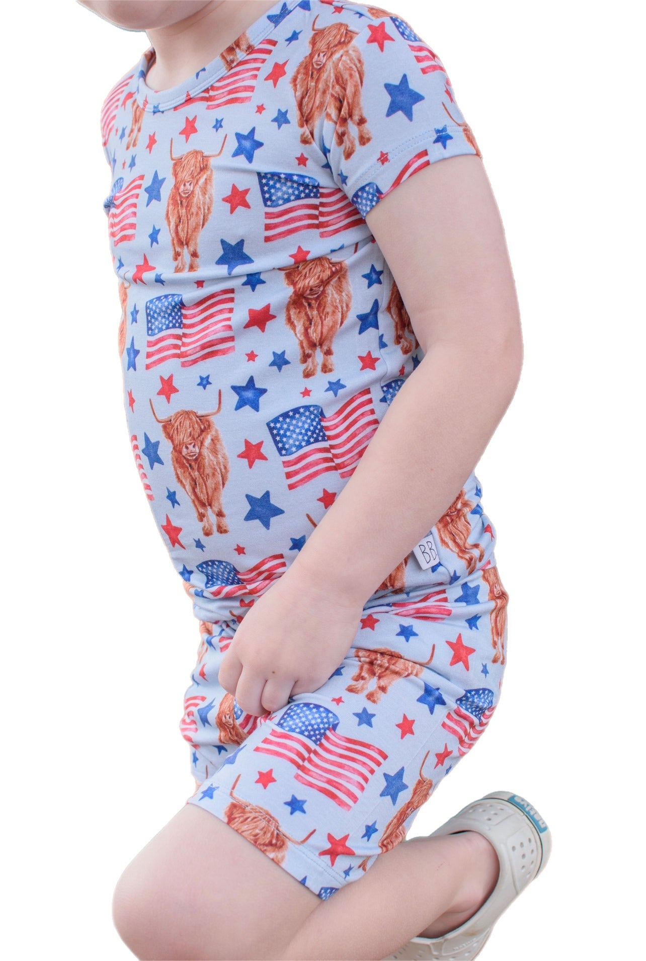 Red White & MOO Short Sleeve Sets