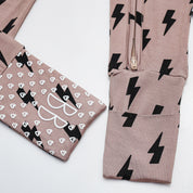 Thunder Bolt Convertible Footie