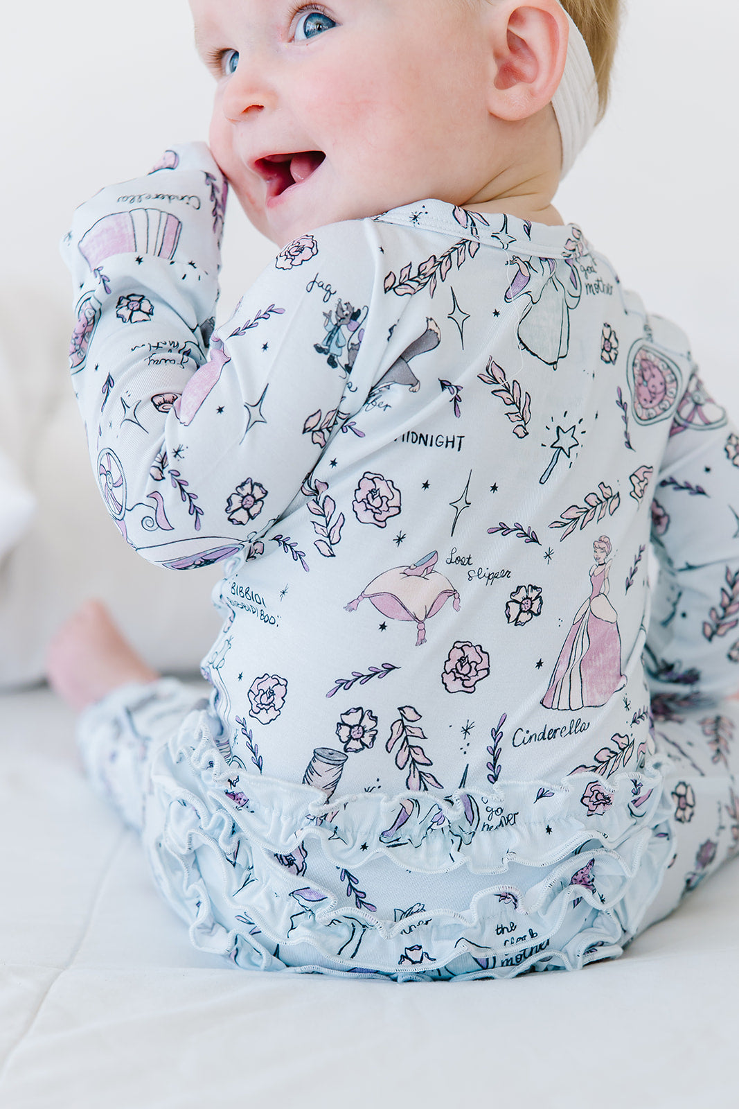 Bibbidi Boo Ruffled Convertible Footie