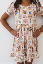 Andy Ruffled Dress