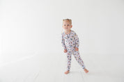 Princess Pups Ruffled Convertible Footies