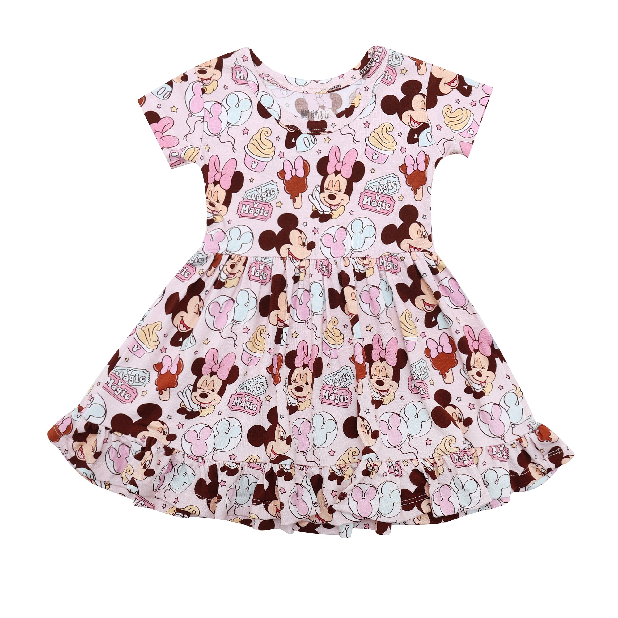 Ticket to Kingdom Ruffled Dress