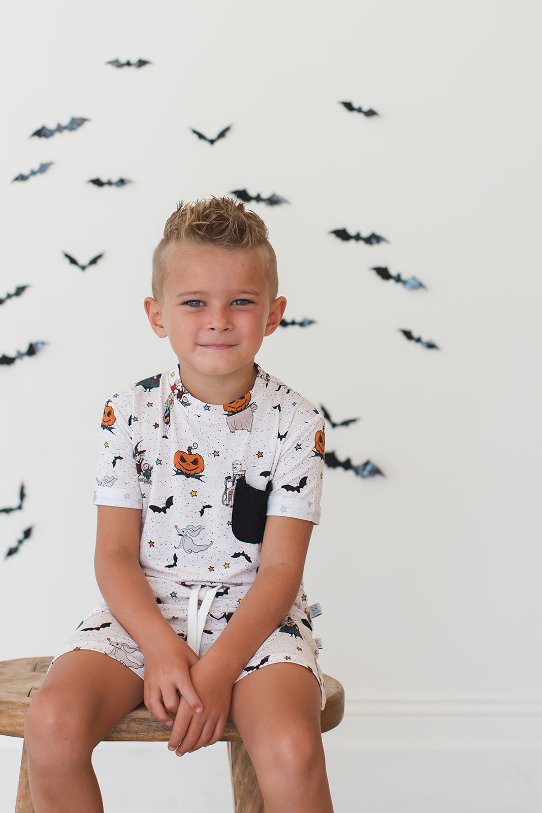 Skelly Jack Pocket Tee Short Set