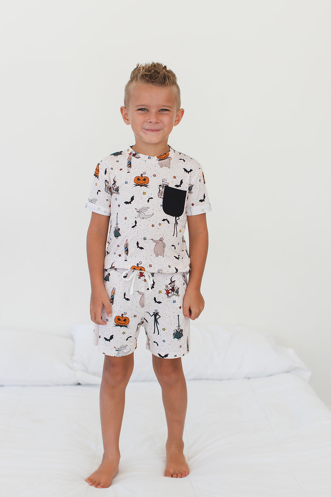 Skelly Jack Pocket Tee Short Set