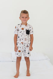 Skelly Jack Pocket Tee Short Set