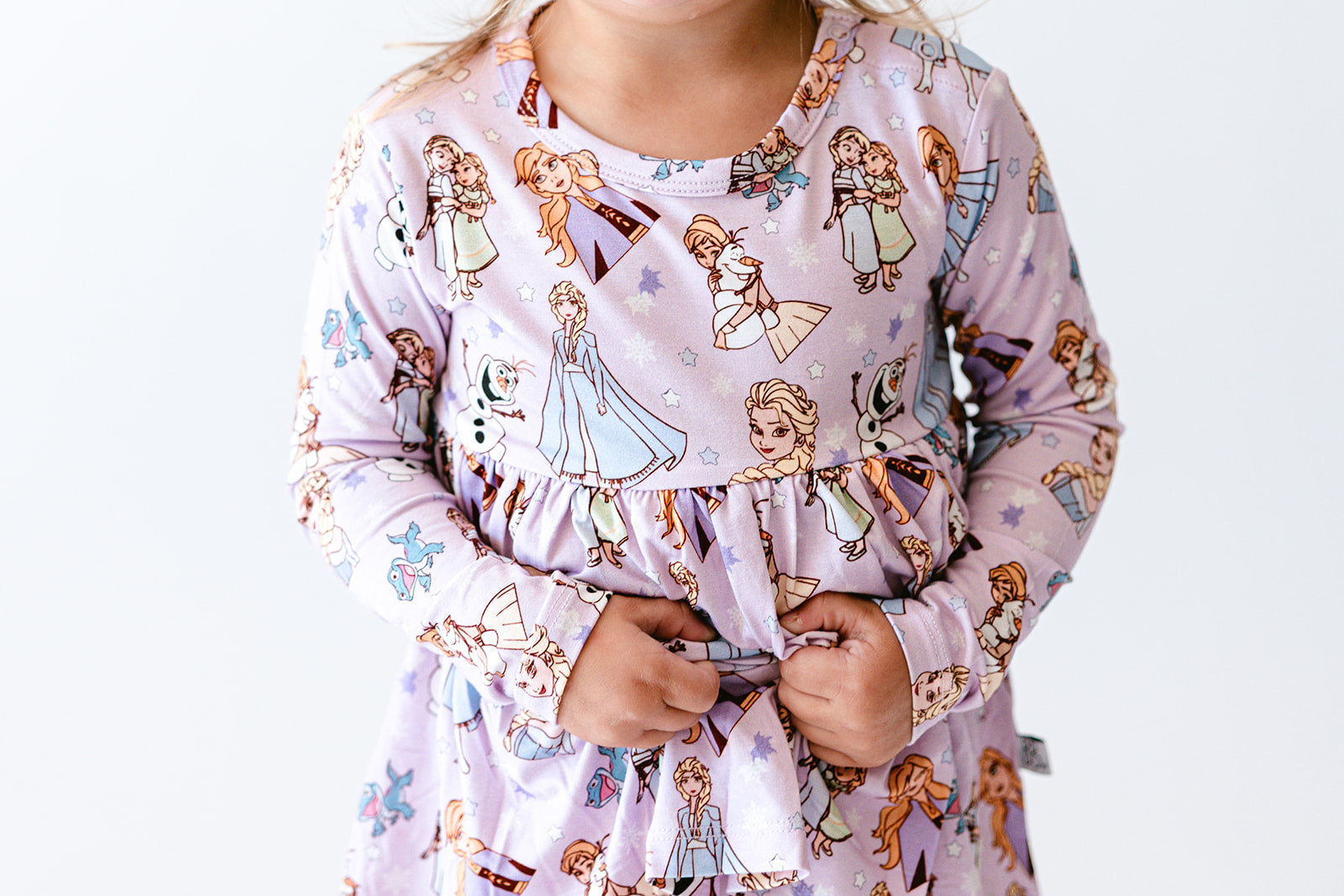 Winter Wishes Bodysuit Twirl Dress