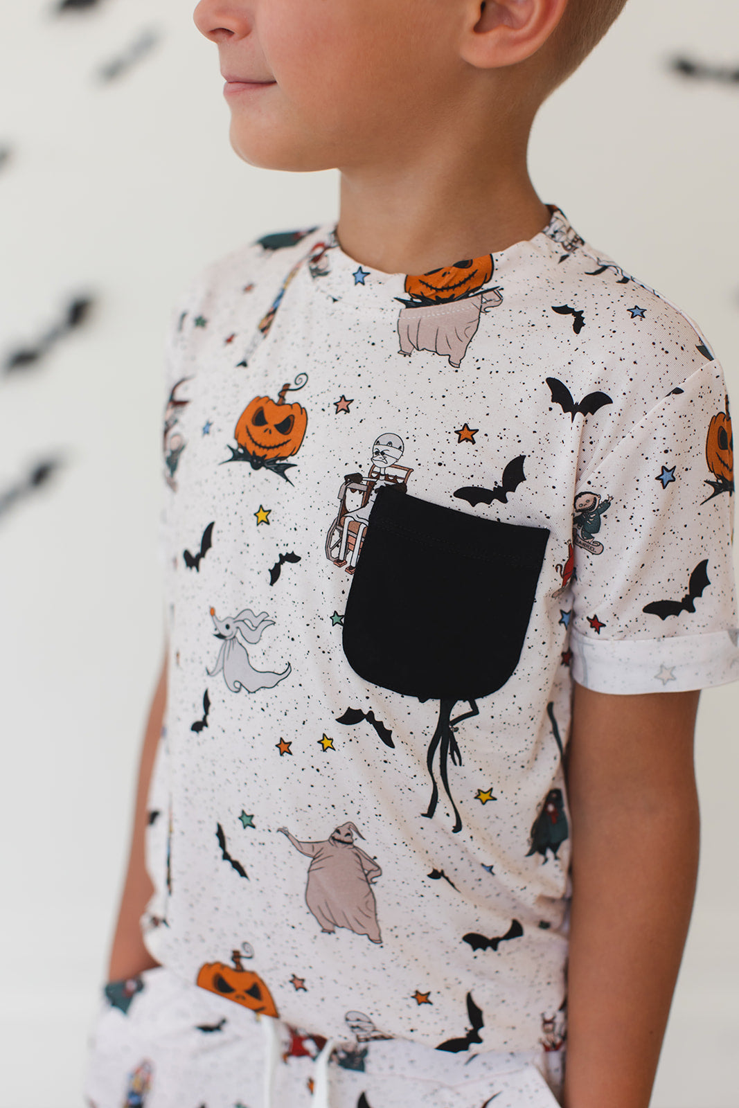 Skelly Jack Pocket Tee Short Set