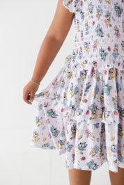 Princess Pups Smocked Dress