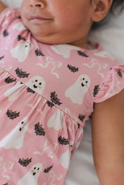 A Little Batty Bodysuit Twirl Dress