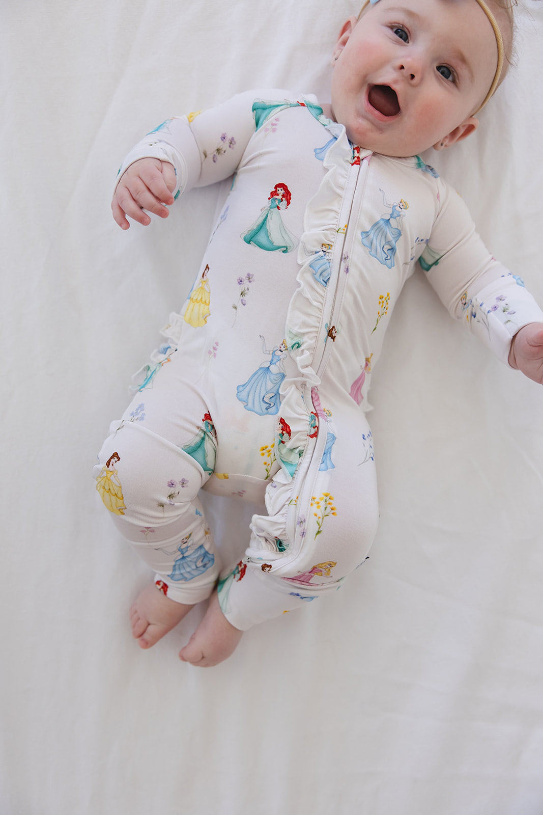 Royal Bloom Convertible Footie