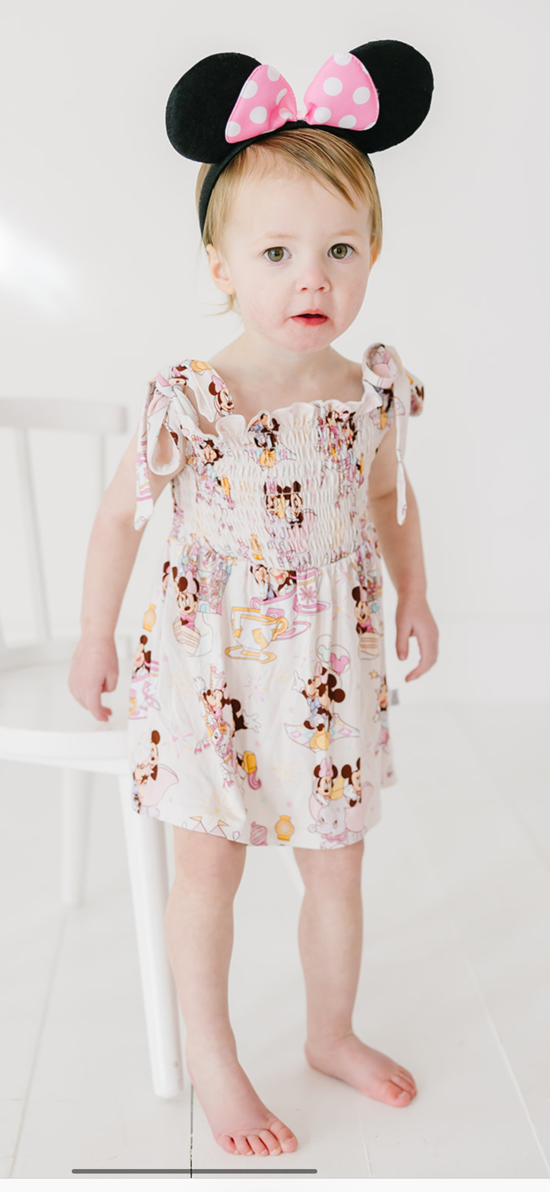 Magical Days Smocked Bodysuit Dress