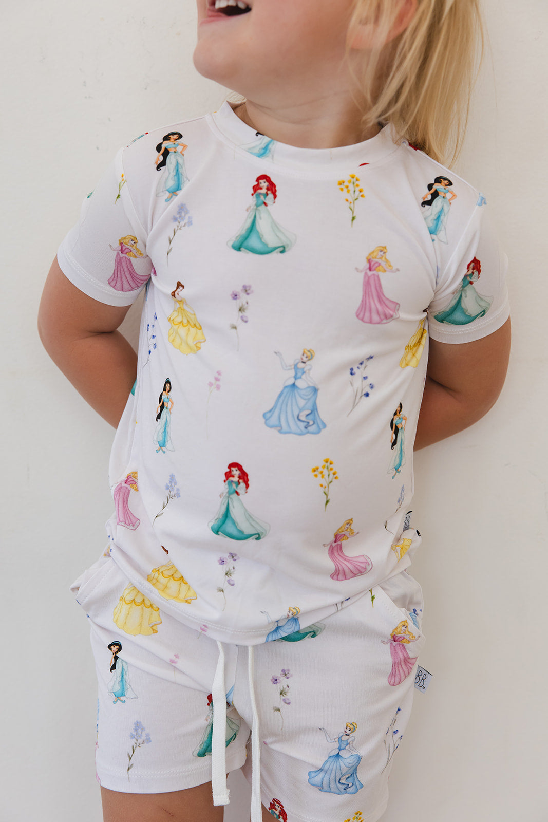 Royal Bloom Short Set