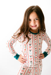 Candy Cane Ln Two Piece Set