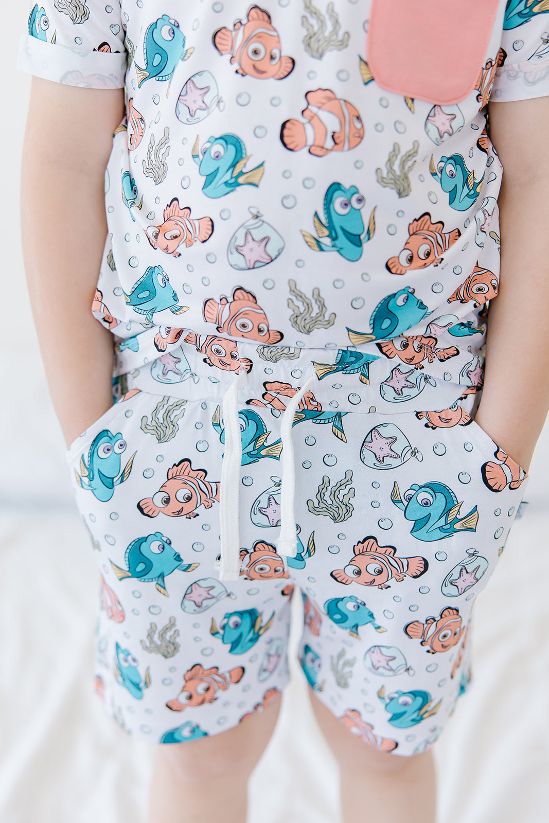 Little Guppies Pocket Tee Short Set