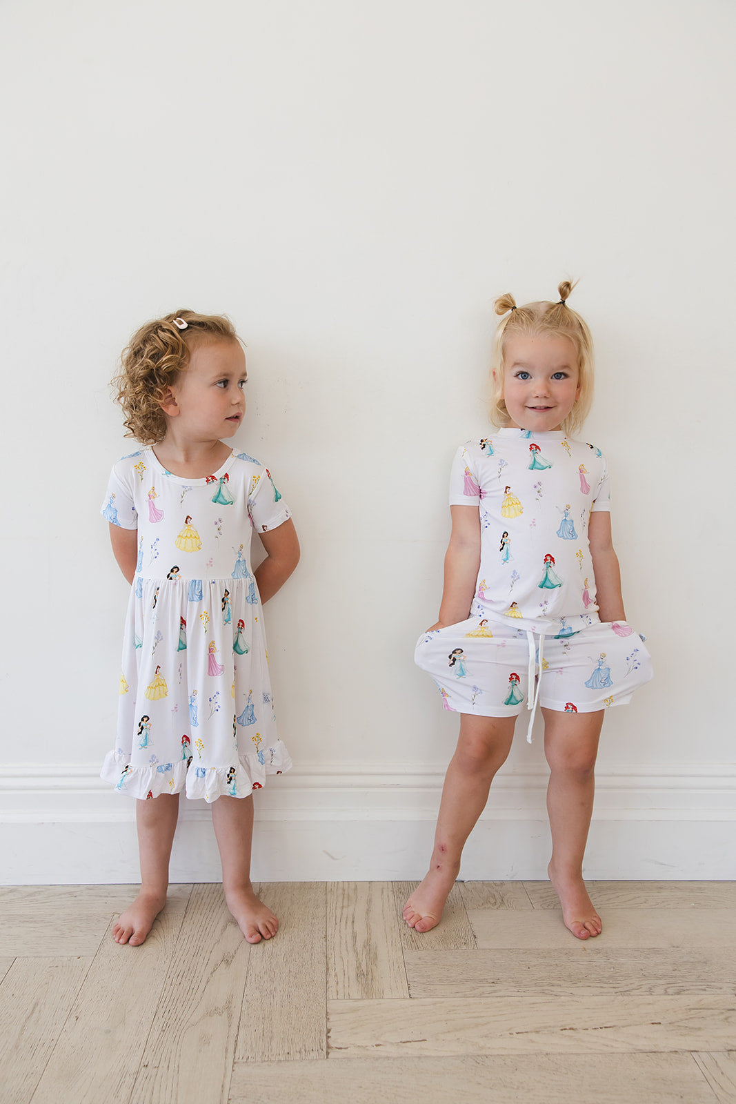 Royal Bloom Short Set