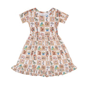 Andy Ruffled Dress