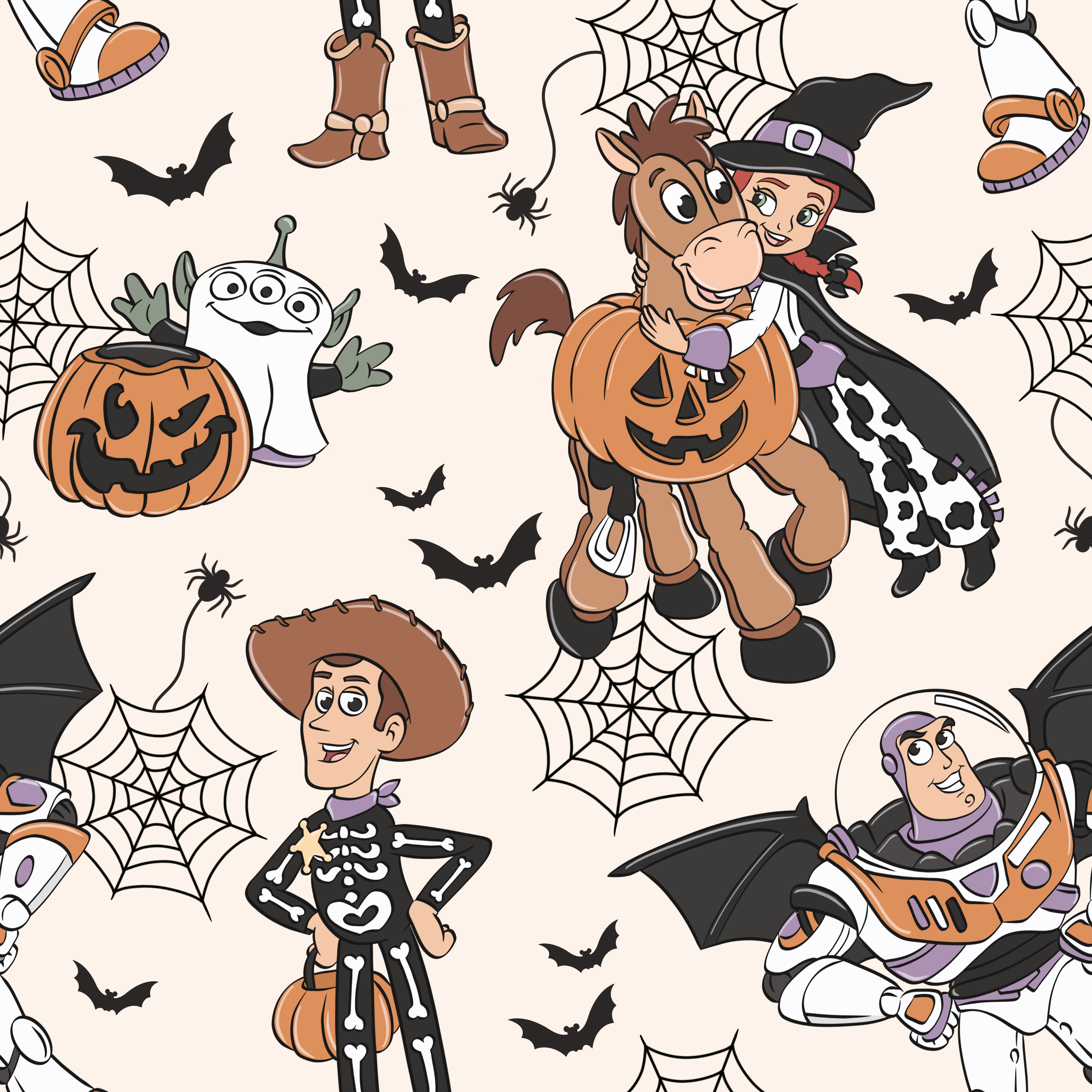 Spooky Roundup Blanket