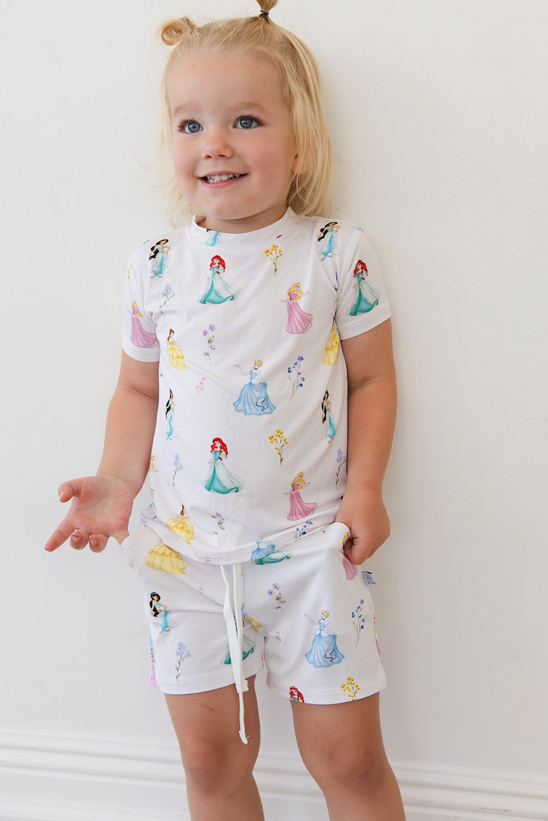 Royal Bloom Short Set