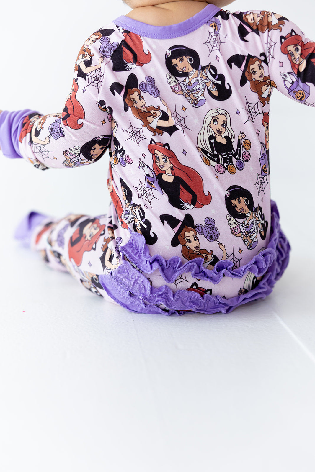 Fairytales & Frights Ruffled Convertible Footie