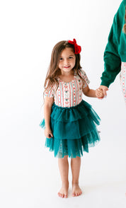 Candy Cane Ln Tulle Dress