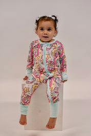 Peachy Convertible Footie