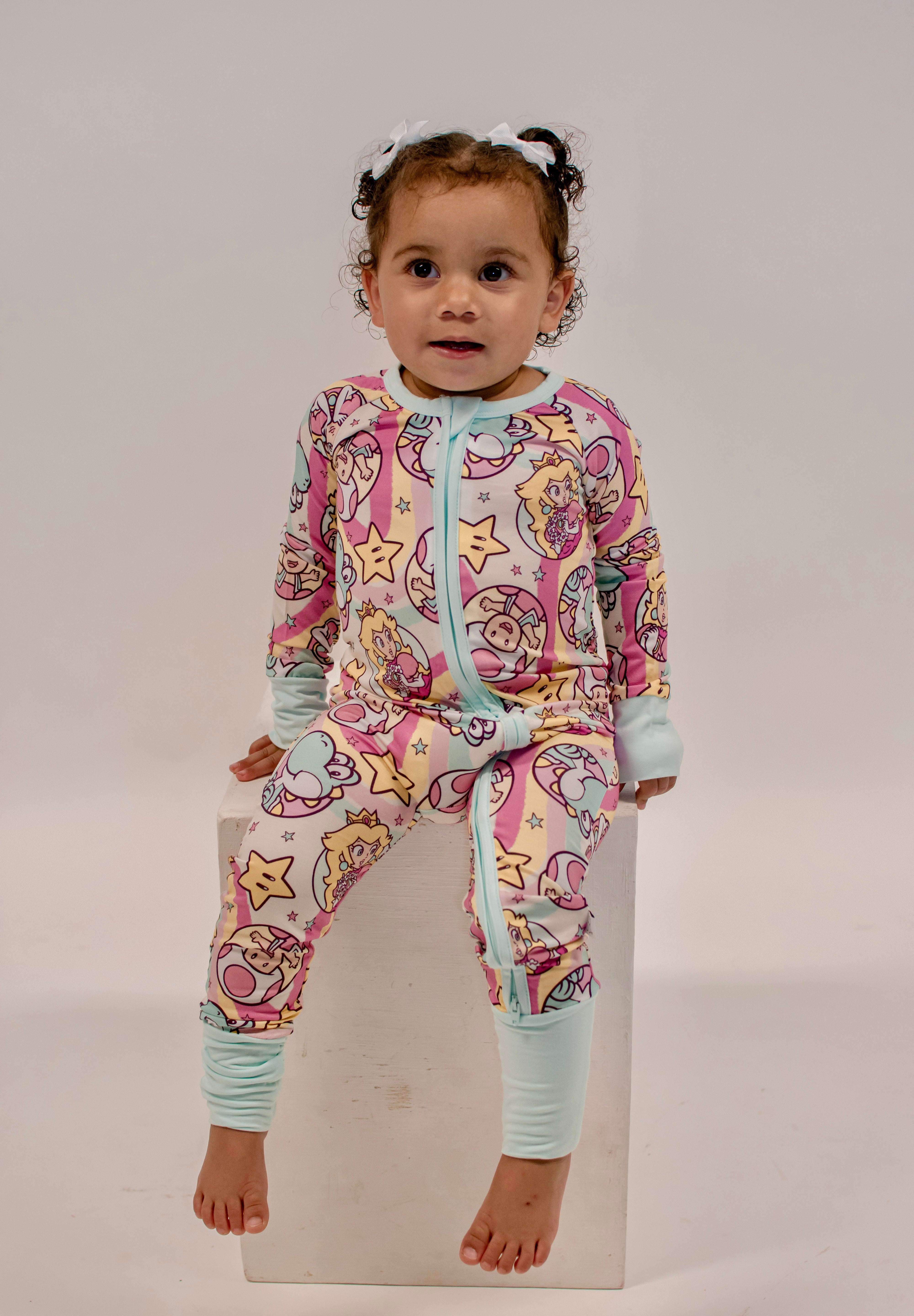 Peachy Convertible Footie