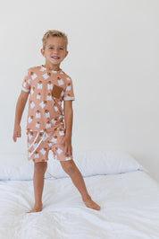 Howdy Boo Pocket Tee Short Set