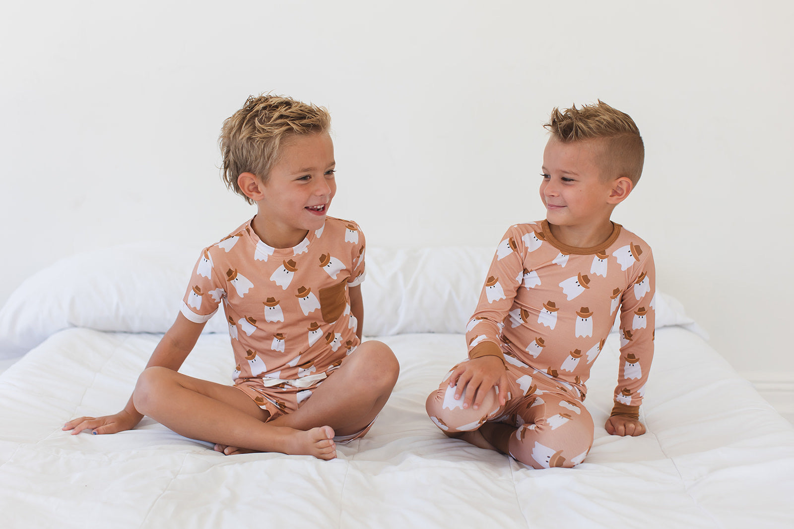 Howdy Boo Pocket Tee Short Set