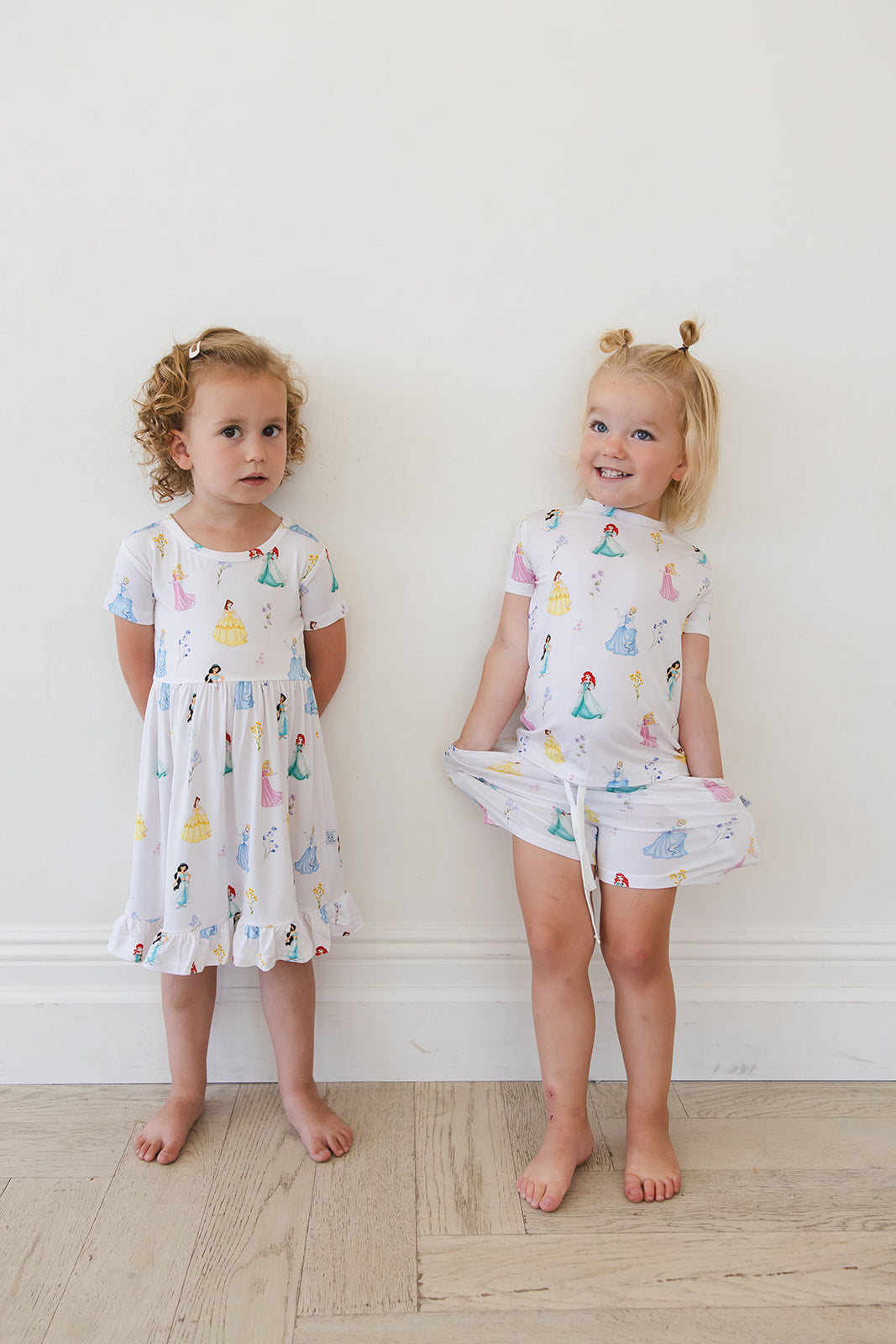 Royal Bloom Ruffled Dress