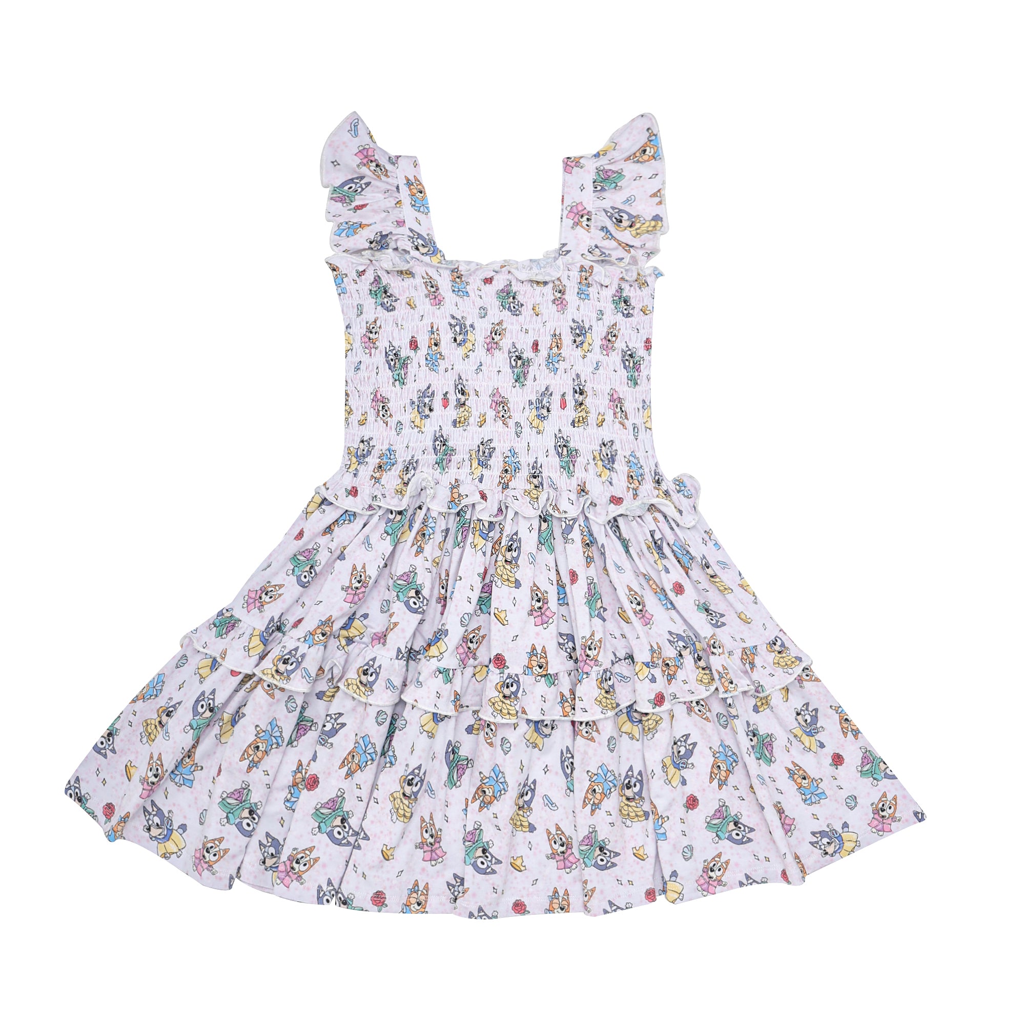 Princess Pups Smocked Dress – Baby Bean & Co